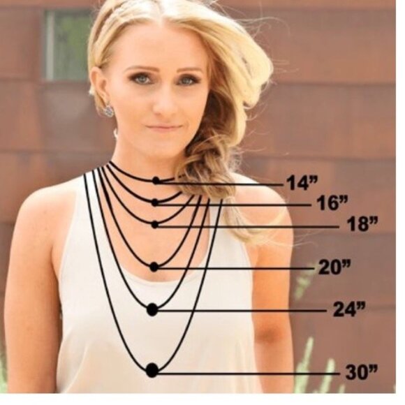 Coldwater Creek Blue Crystal Cluster Gray Silver Beaded Necklace Long - Picture 8 of 8